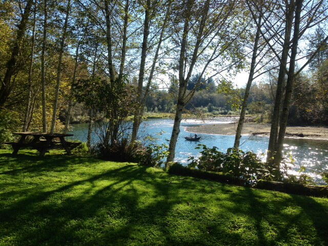 East lawn picnic site in October