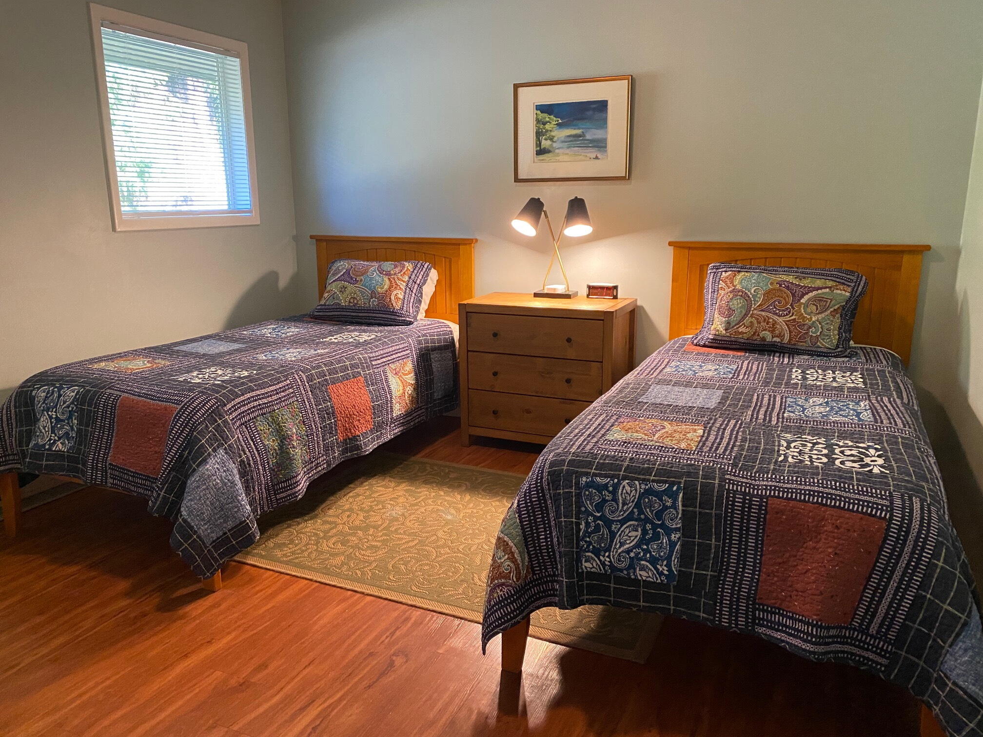 Suite 1 Extra Long Singles Bedroom